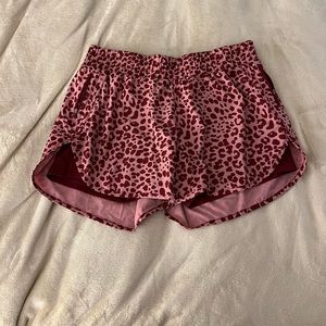 cheetah print avia shorts